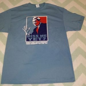 George W. Bush t-shirt Miss me yet